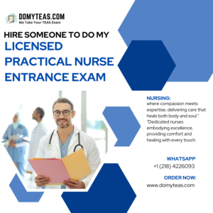 Hire Someone To Do My Licensed Practical Nurse Entrance Exam