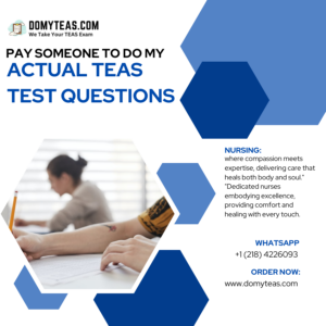 Pay Someone To Do My Actual TEAS Test Questions