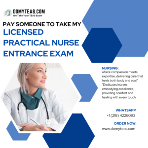 Pay Someone To Take My Licensed Practical Nurse Entrance Exam